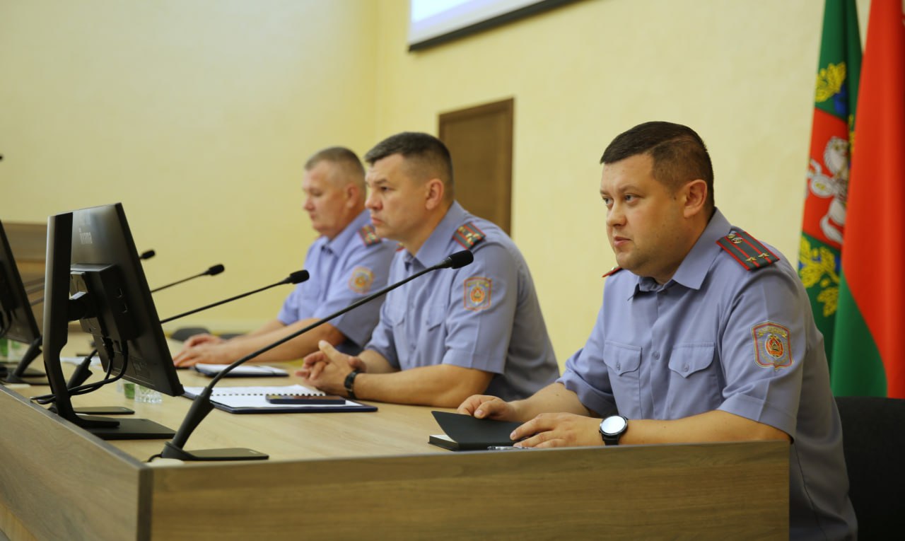 На базе Октябрьского РОВД г. Витебска прошел республиканский  учебно-методический сбор сотрудников подразделений оперативно-дежурной  службы милиции