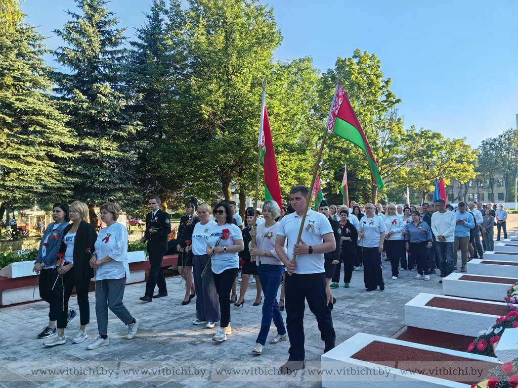 Авто-, мото, велопробег «Шел 1101... день войны» с участием представителей  Железнодорожного района состоялся в Витебске | Новости | Витебск| Новости  Витебска |Витебский горисполком