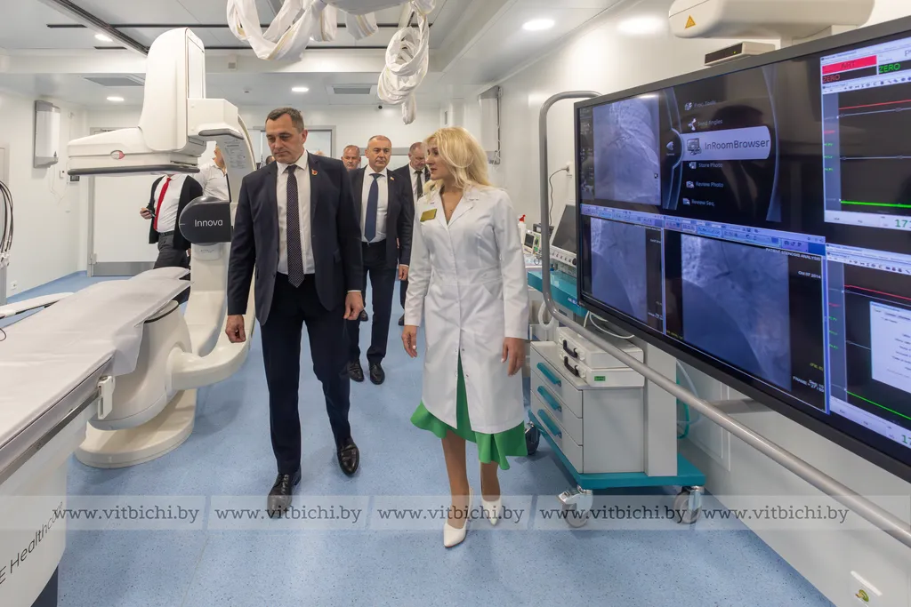 Субботин, Подолинская. Открытие ангиографического комплекса в кардиоцентре Субботин, Подолинская. Открытие ангиографического комплекса в кардиоцентре