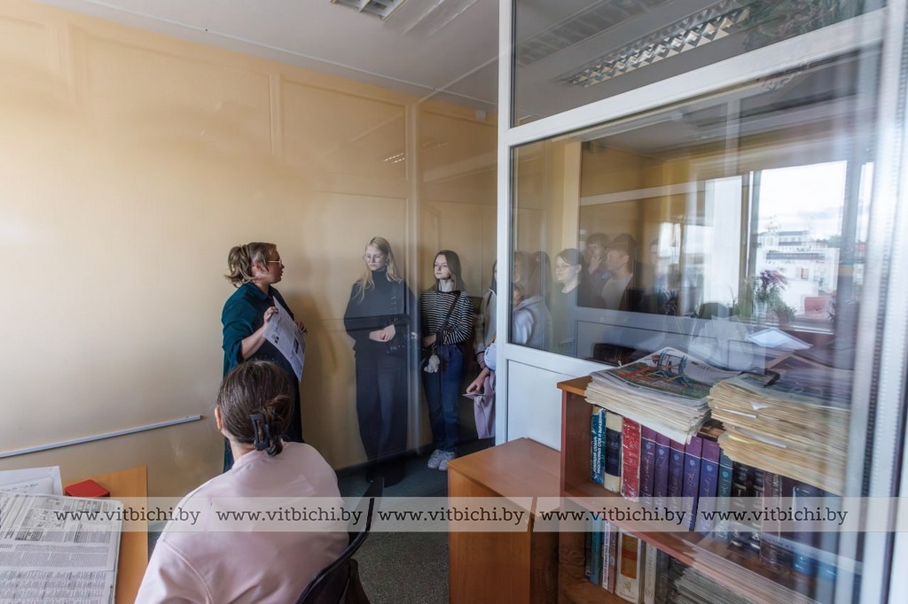 старшеклассники из СШ № 28 побывали на экскурсии в «Витьбичах» редакция «Витьбичей»