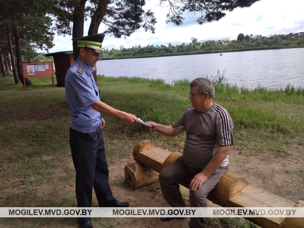 Mogilev gov by. Белоруссия милиция на воде.