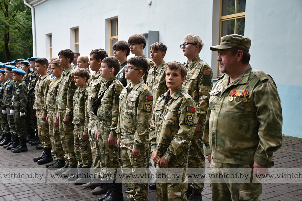 в Витебске заложили капсулу времени с посланием ветеранов для потомков