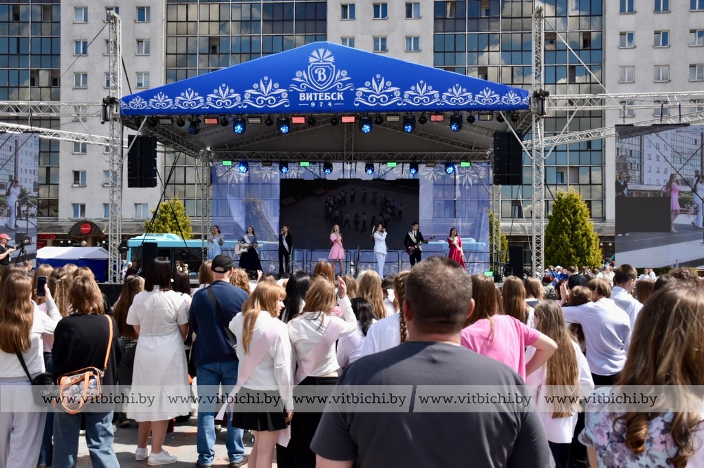 Всё лето в центре Витебска по выходным для горожан будут проходить бесплатные концерты
