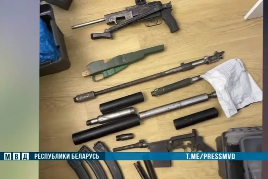 В Витебске задержали мужчину, изготавливавшего огнестрельное оружие на дому