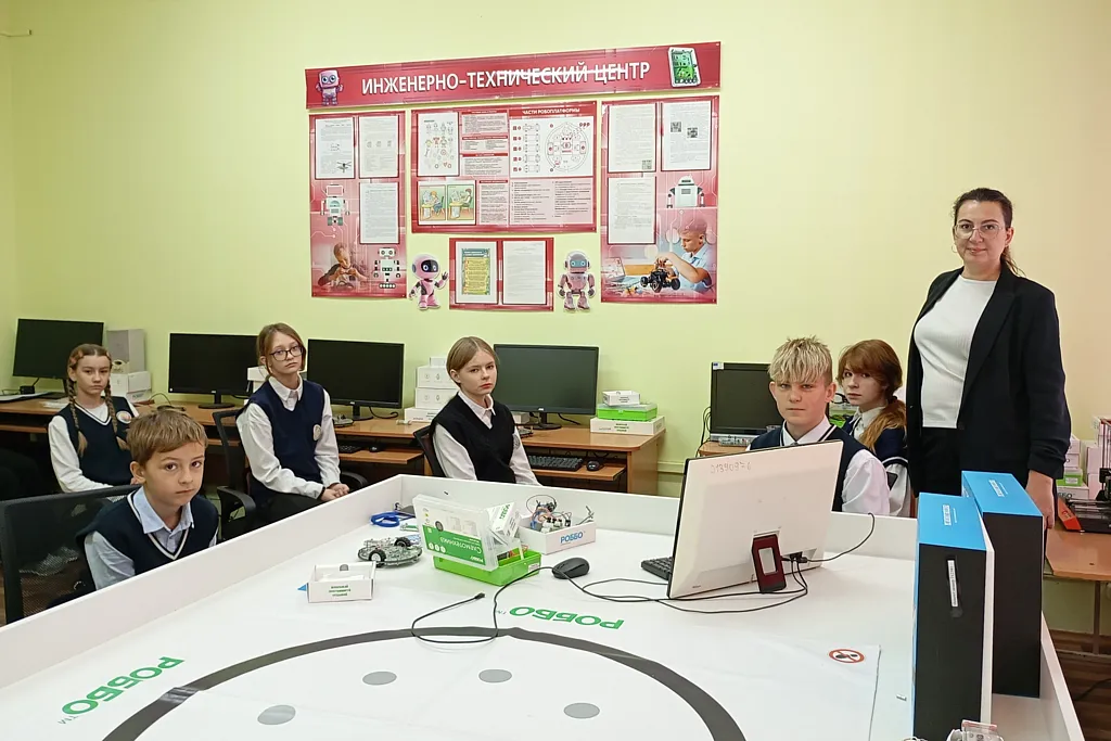 В Новкинской школе открыли инженерно-технический центр
