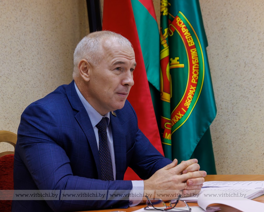 Начальник инспекции МНС по Витебской области Валерий Лобацевич.