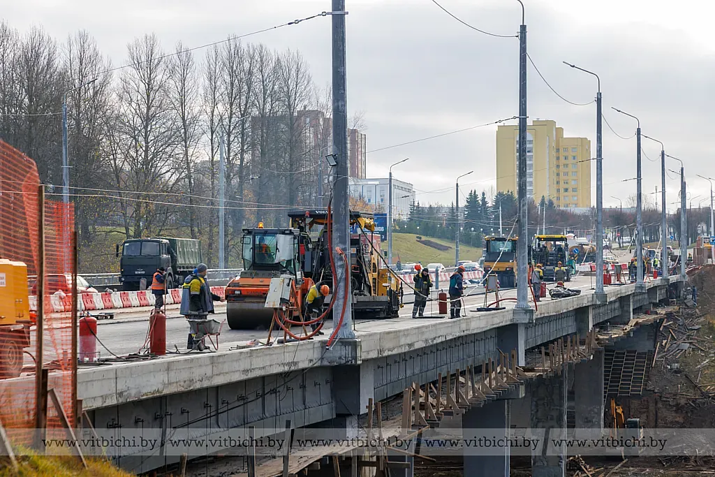 Когда в Витебске откроют движение по Юбилейному мосту Когда в Витебске откроют движение по Юбилейному мосту