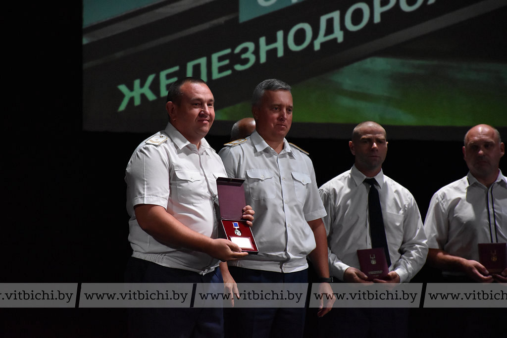 В Витебске накануне Дня железнодорожника чествовали тружеников магистрали