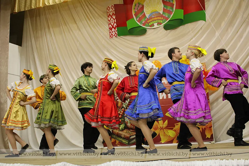 Выступление учащихся аграрного колледжа