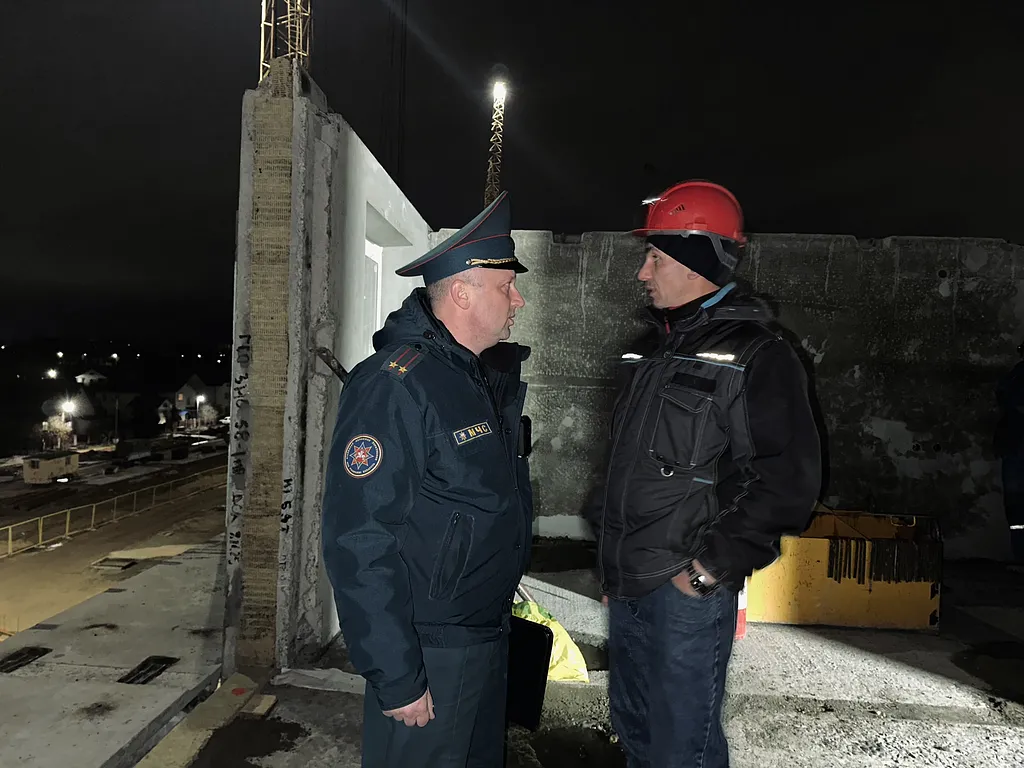 Витебский городской отдел по чрезвычайным ситуациям инициировал масштабную  проверку на строительных объектах города.