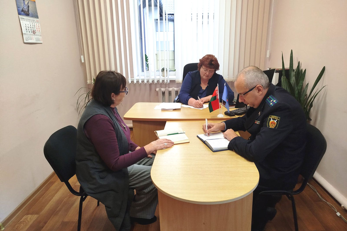 Как на витебщине проходил правовой прием