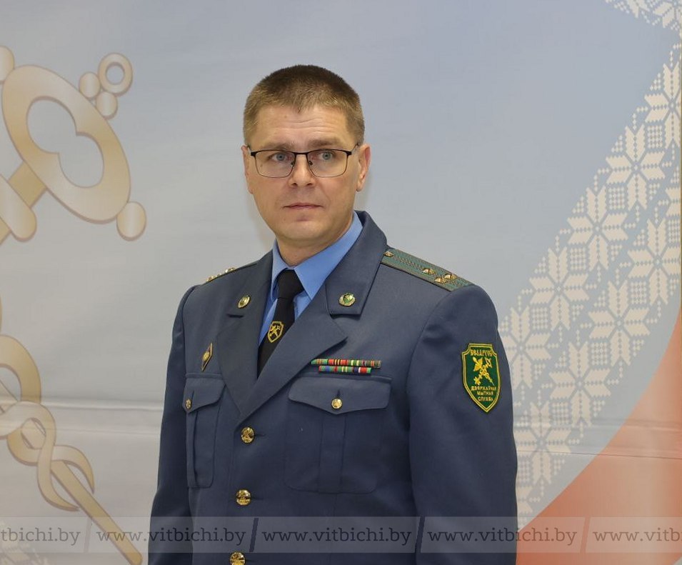 Начальнику Витебской таможни Сергею Линкевичу присвоено персональное звание государственного советника таможенной службы III ранга
