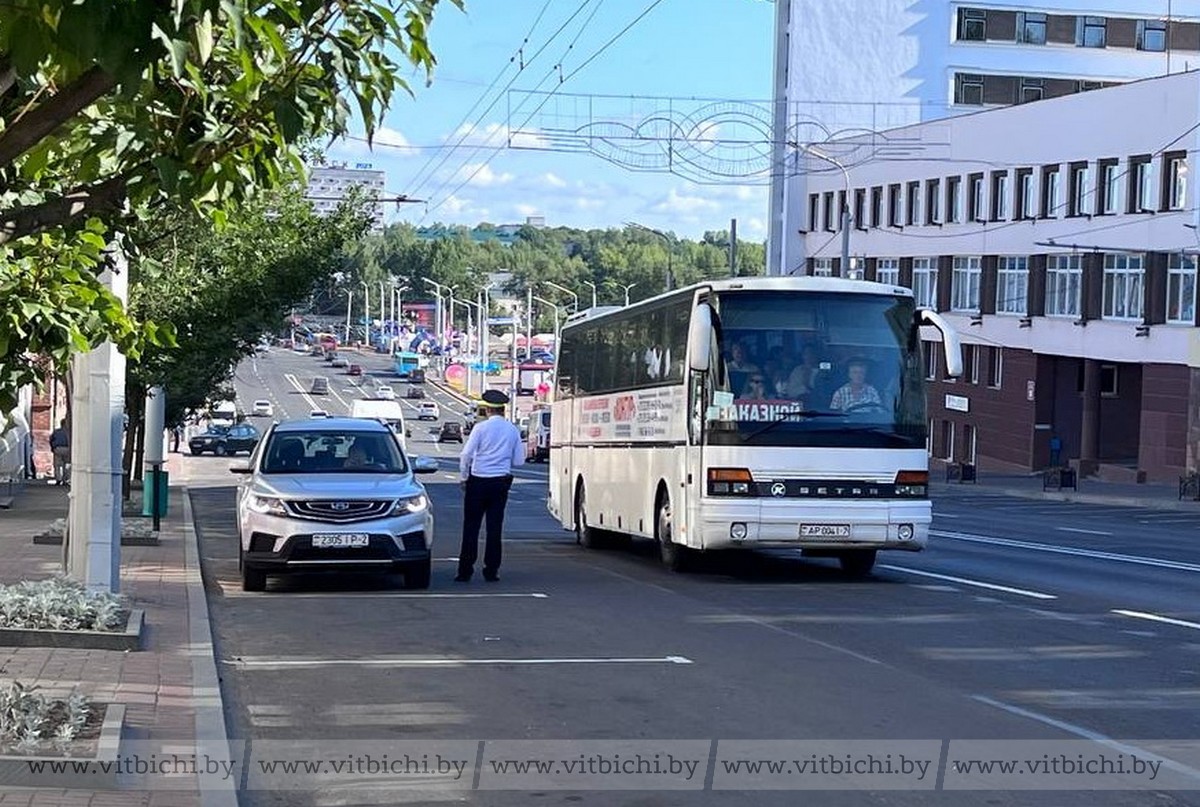 Вечером 25 июля в Витебске будет перекрыто движение всех видов транспорта