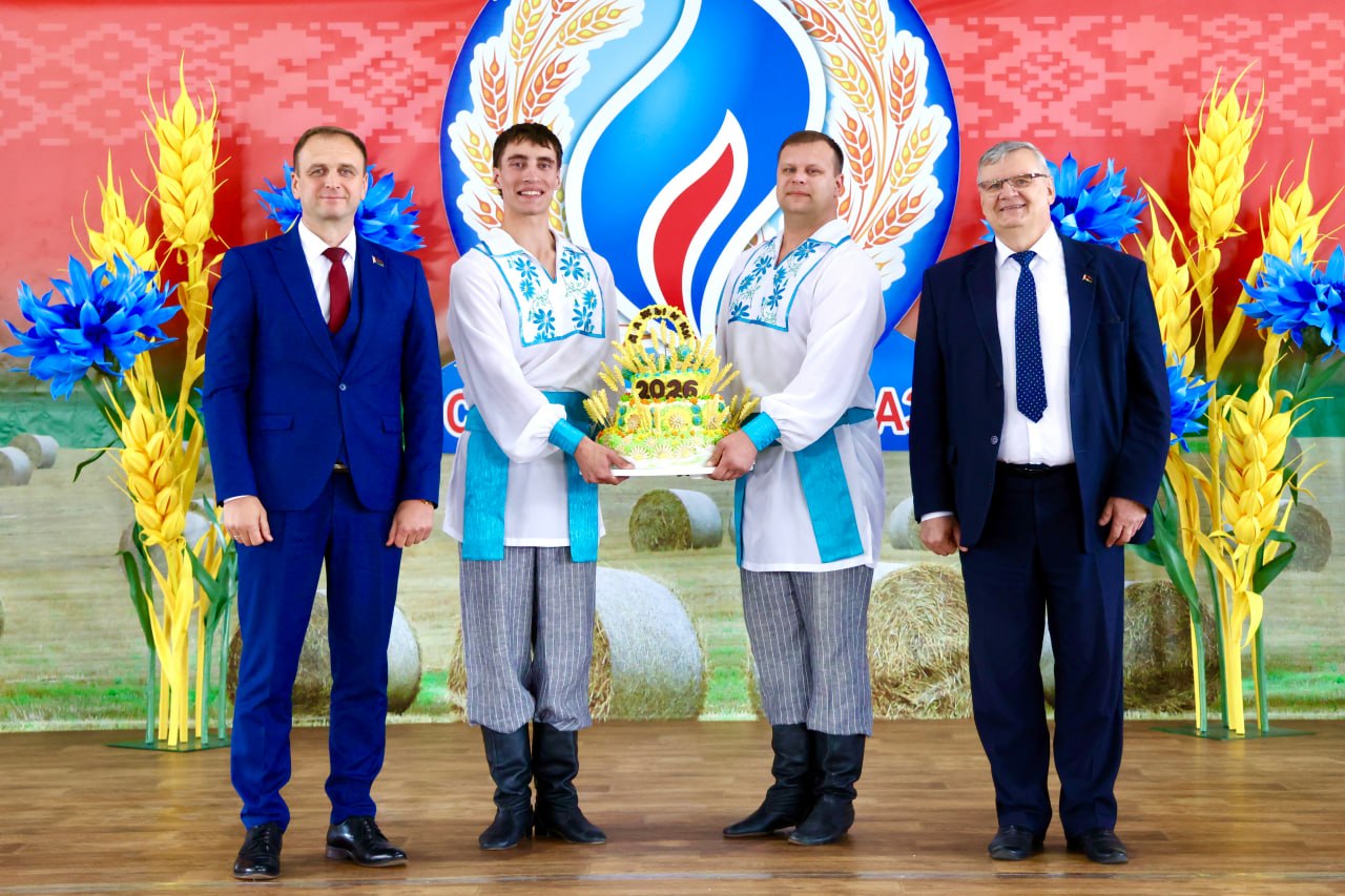 В филиале СХП «Мазоловогаз» УП «Витебскоблгаз» отметили главный праздник хлеборобов – «Дажынкі»