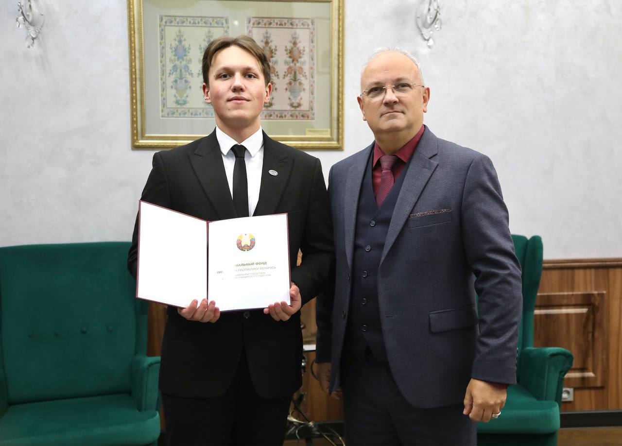 Студент ВГМУ стал Президентским стипендиатом Пётр Близнёв и Алексей Чуканов