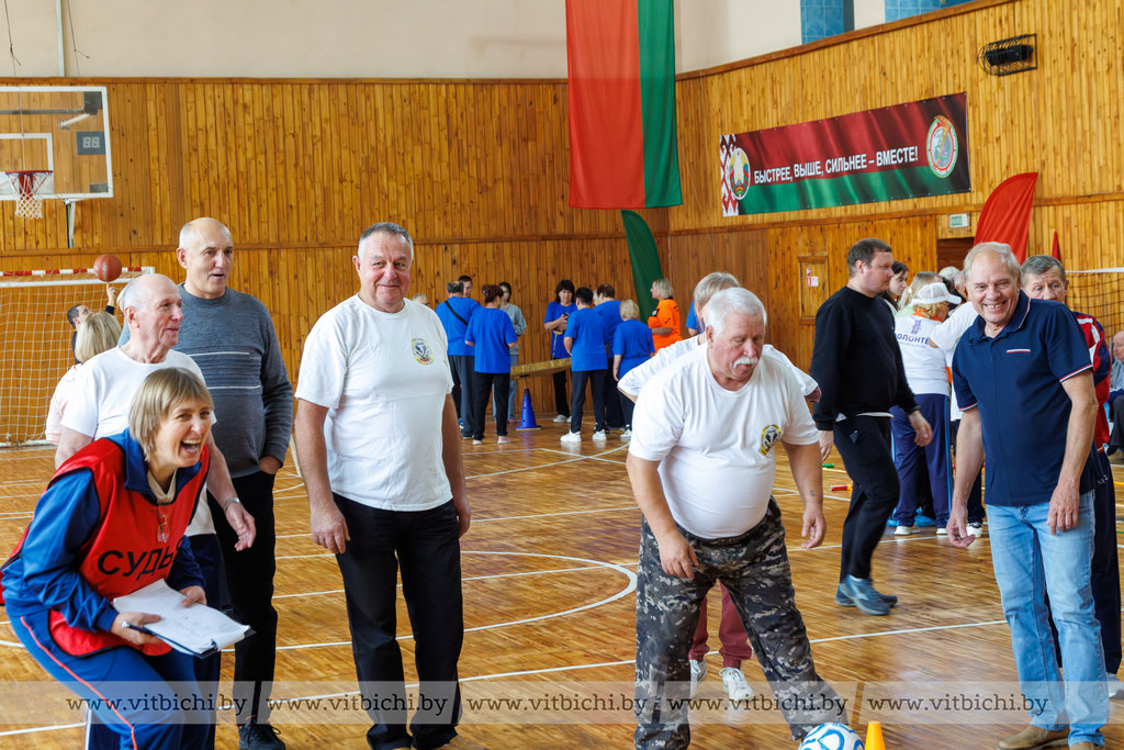 В Витебске прошел культурно-спортивный праздник ветеранских организаций