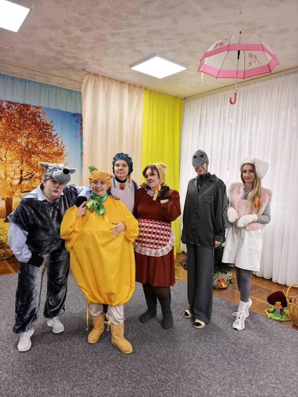 «Незабываемое приключение Тыквёнка» в витебском детсаду № 12 сказка