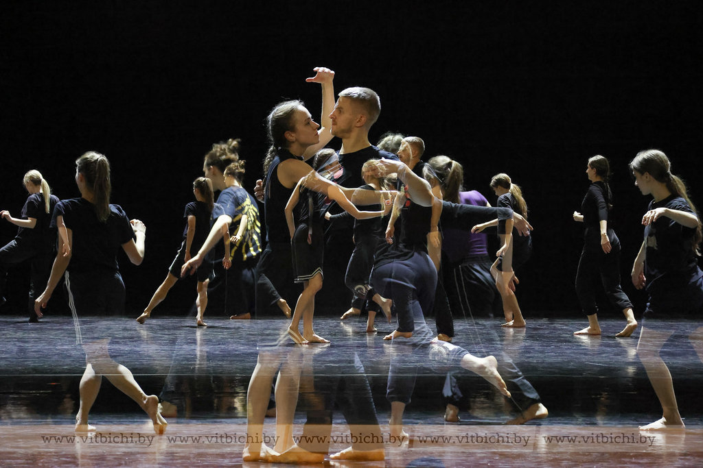 Балет Москва театра «Новая опера». На репетиции хореографической миниатюры «Ундина».