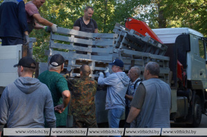 В Витебске привели в порядок парк культуры и отдыха железнодорожников