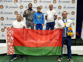 Белорусы завоевали три медали на соревнованиях по греко-римской борьбе в Ереване