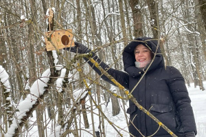 Забота в холода: как «Васильковый патруль» помогает животным и птицам Витебска