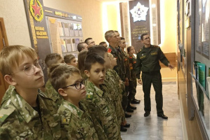 Учащиеся витебских школ побывали на экскурсии в военном комиссариате города Витебска, Витебского и Лиозненского районов