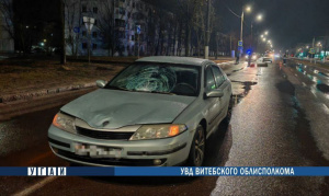 ДТП на пешеходном переходе в Витебске: пострадала женщина-пешеход