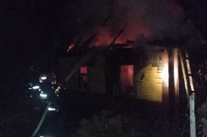 В Витебском районе пенсионер пытался потушить пожар и получил ожоги