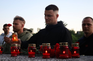Память жертв Великой Отечественной войны почтили в Первомайском районе Витебска