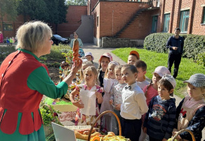 Квест-игру по мотивам «Дажынак» организовали для воспитанников детского сада № 100