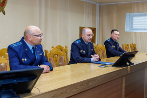 Кадровые назначения у блюстителей закона: прокурор Витебской области Андрей Скурат представил коллективу новых заместителей