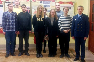 Прокурор города встретился со студентами юридического факультета Витебского государственного университета имени П.М. Машерова