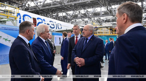 Лукашенко посетил Иркутский авиационный завод. Предприятие нацелено на расширение кооперации с Беларусью
