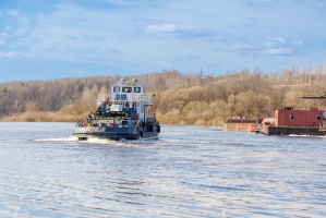 С 25 марта на Западной Двине открылась навигация