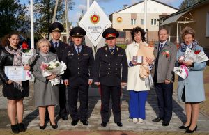 В Витебске торжественно открыли памятный знак в честь 10-летия со дня образования Государственного комитета судебных экспертиз
