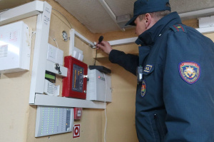 В рамках акции «За безопасность вместе», которая проходит с 15 апреля по 1 мая, пожарные проводят проверки общежитий Витебска