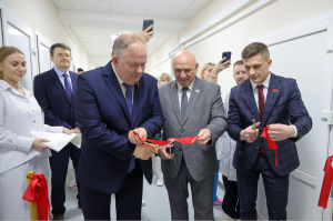В Витебской городской клинической больнице № 1 после ремонта открылось отделение анестезиологии и реанимации