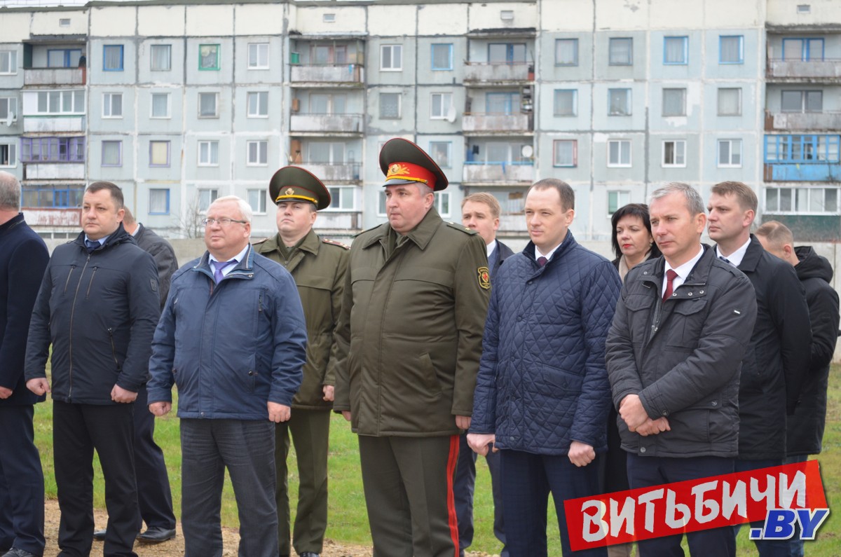 Станция обезжелезивания воды, 40-квартирный дом, благоустроенная территория  детского сада. В Лепельском районе открылись новые объекты